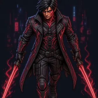 Blood Circuit card art