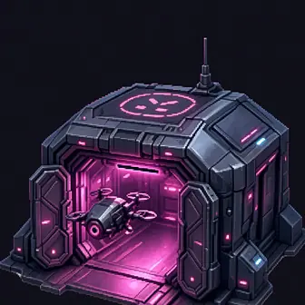 Drone Hangar card art