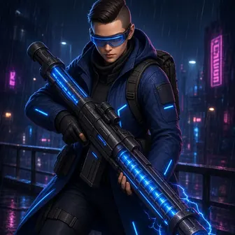 Rail Lancer card art