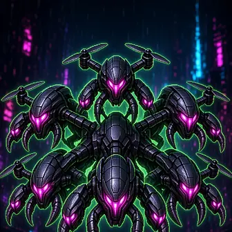 Drone Swarm card art