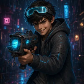 Neon Urchin card art